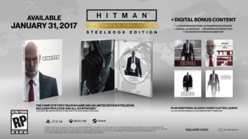 PLAION Hitman Steelbook Edition, PS4 Standard Inglese PlayStation 4