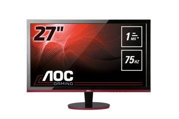 AOC 78 Series G2778VQ Monitor PC 68,6 cm (27") 1920 x 1080 Pixel Quad HD Nero, Rosso