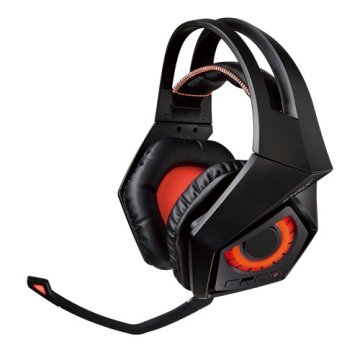 ASUS ROG Strix Wireless Auricolare Con cavo e senza cavo A Padiglione Gaming Nero, Arancione