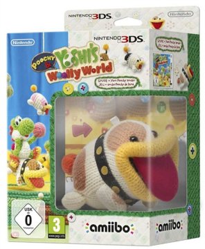 Nintendo Poochy Yoshi Whooly World + Amibo Standard Nintendo 3DS