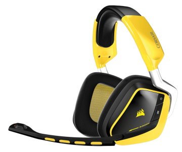 Corsair VOID Wireless Auricolare A Padiglione Gaming Nero, Giallo