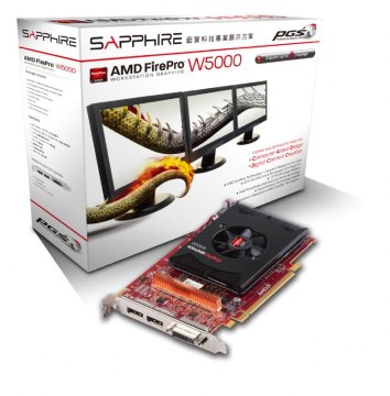 Sapphire 31004-32-40R scheda video AMD FirePro W5000 2 GB GDDR5