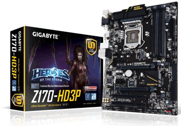 GIGABYTE GA-Z170-HD3P (rev. 1.0) Intel® Z170 LGA 1151 (Socket H4) ATX