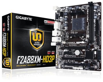 GIGABYTE GA-F2A88XM-HD3P (rev. 1.0) A88X Socket FM2+ micro ATX