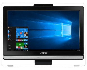 MSI Pro 20ET 4BW-001EU Intel® Celeron® N3150 49,5 cm (19.5") 1600 x 900 Pixel Touch screen PC All-in-one 4 GB DDR3L-SDRAM 500 GB HDD Windows 10 Home Wi-Fi 4 (802.11n) Nero