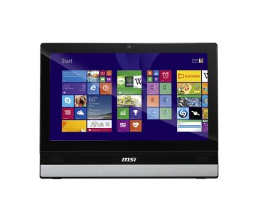 MSI Adora 20 2M-044EU Intel® Pentium® 3560M 49,5 cm (19.5") 1600 x 900 Pixel Touch screen PC All-in-one 4 GB LPDDR3-SDRAM 1 TB HDD+Flash Windows 10 Home Wi-Fi 4 (802.11n) Nero, Grigio