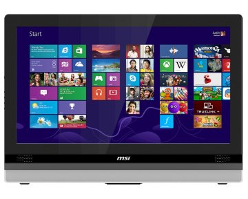 MSI Adora 24 2M-254XEU Intel® Pentium® 3560M 59,9 cm (23.6") 1920 x 1080 Pixel PC All-in-one 4 GB DDR3-SDRAM 500 GB HDD FreeDOS Wi-Fi 4 (802.11n) Nero, Argento