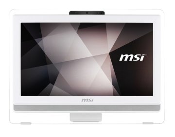 MSI Pro 20E 4BW-005XEU Intel® Celeron® N3150 49,5 cm (19.5") 1600 x 900 Pixel PC All-in-one 4 GB DDR3L-SDRAM 500 GB HDD Wi-Fi 4 (802.11n) Bianco