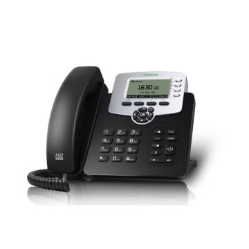 Nilox NXTVOIP01 telefono IP Nero 3 linee LCD