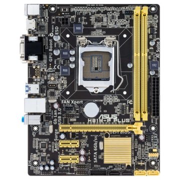 ASUS H81M-P PLUS Intel® H81 LGA 1150 (Socket H3) micro ATX