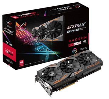 ASUS ROG STRIX-RX480-8G-GAMING AMD Radeon RX 480 8 GB GDDR5