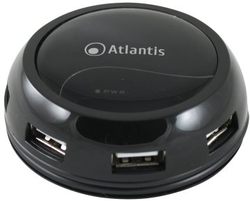 Atlantis Land P014-GH902-B hub di interfaccia 480 Mbit/s Nero