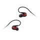 Optoma HEM2 Auricolare Cablato In-ear Musica e Chiamate Rosso 3