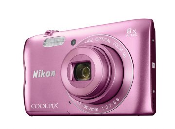 Nikon COOLPIX A300 1/2.3" Fotocamera compatta 20,1 MP CCD 5152 x 3864 Pixel Rosa