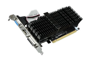 GIGABYTE GV-N710SL-2GL scheda video NVIDIA GeForce GT 710 2 GB GDDR3