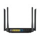 ASUS DSL-AC55U router wireless Gigabit Ethernet Dual-band (2.4 GHz/5 GHz) Nero 3