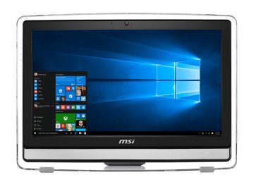 MSI Pro 22ET 4BW-021XEU Intel® Celeron® N3160 54,6 cm (21.5") 1920 x 1080 Pixel Touch screen PC All-in-one 4 GB DDR3L-SDRAM 1 TB HDD Wi-Fi 4 (802.11n) Nero