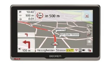 Becker transit.6sl EU plus navigatore Fisso 15,8 cm (6.2") Touch screen Antracite, Nero