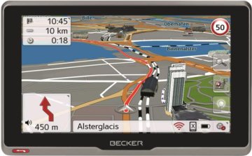 Becker Professional.6 SL EU navigatore Palmare/Fisso 15,8 cm (6.2") Touch screen Antracite, Nero
