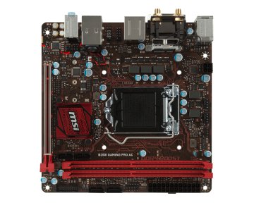 MSI B250I GAMING PRO AC Intel® B250 LGA 1151 (Socket H4) mini ITX
