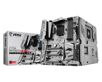 MSI Z170A MPOWER GAMING TITANIUM Intel® Z170 LGA 1151 (Socket H4) ATX