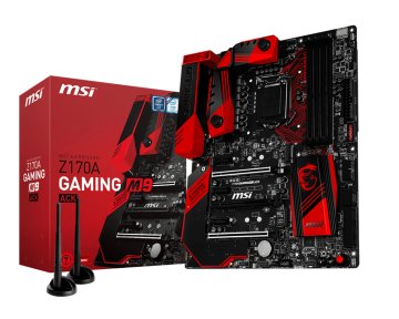 MSI Z170a Gaming M9 ACK Intel® Z170 LGA 1151 (Socket H4) ATX