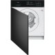 Smeg LBA10N-2 lavatrice Caricamento frontale 7 kg 1000 Giri/min Nero, Bianco 2