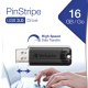 Verbatim PinStripe 3.0 - Memoria USB 3.0 da 16 GB  - Nero 3