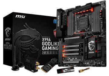 MSI X99A Godlike Gaming Carbon Intel® X99 LGA 2011-v3 ATX esteso
