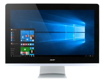 Acer Aspire Z3-715 Intel® Core™ i5 i5-6400T 60,5 cm (23.8") 1920 x 1080 Pixel Touch screen PC All-in-one 8 GB DDR4-SDRAM 2 TB HDD NVIDIA® GeForce® 940M Windows 10 Home Wi-Fi 5 (802.11ac) Nero, Argento