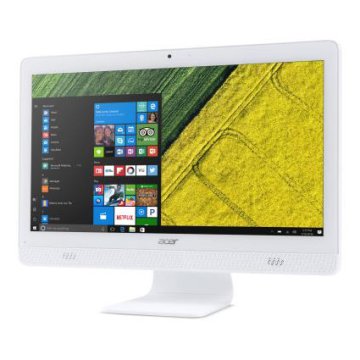 Acer Aspire C20-720 Intel® Pentium® J3710 49,5 cm (19.5") 1600 x 900 Pixel PC All-in-one 4 GB DDR3L-SDRAM 500 GB HDD Windows 10 Home Wi-Fi 5 (802.11ac) Bianco