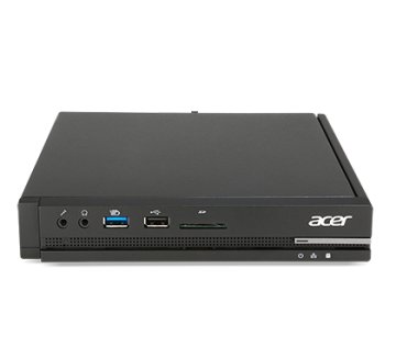 Acer Veriton N N2510G Intel® Pentium® J3710 4 GB DDR3L-SDRAM 500 GB HDD Windows 10 Pro Mini PC Nero
