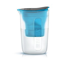 Brita 1024034 Filtraggio acqua Bottiglia per filtrare l'acqua 1,5 L Blu, Trasparente