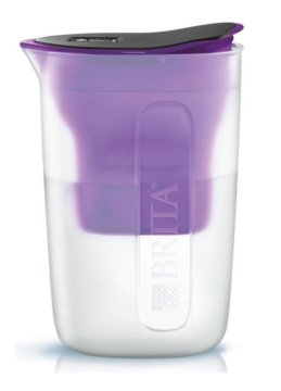 Brita Fun Caraffa filtrante 0,5 L Nero, Viola, Trasparente