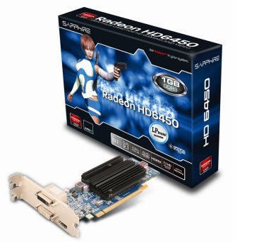 Sapphire 11190-02-20G scheda video AMD Radeon HD6450 1 GB GDDR3