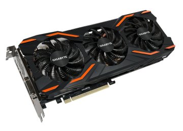 GIGABYTE GV-N1080WF3OC-8GD scheda video NVIDIA GeForce GTX 1080 8 GB GDDR5X