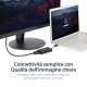 StarTech.com Adattatore da USB 3.0 a DisplaPort - 4K 30Hz Ultra HD - Certificato DisplayLink - Convertitore da USB Type-A a DP per monitor - Scheda Video e Grafica Esterna - Mac e Windows 11