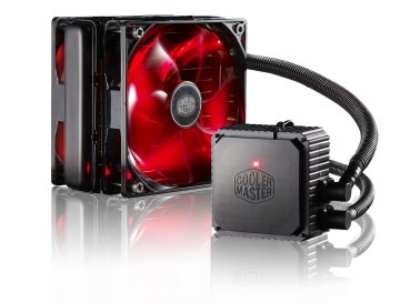 Cooler Master Seidon 120V V3 Plus Processore Raffreddatore di liquidi tutto in uno 12 cm Nero, Rosso 1 pz