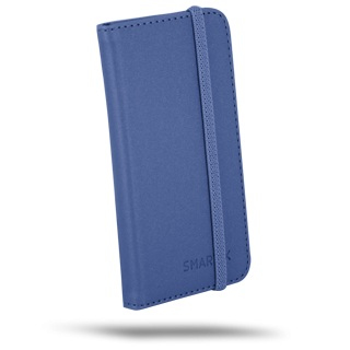 Atlantis Land Geko 5 custodia per cellulare 12,7 cm (5") Custodia flip a libro Blu