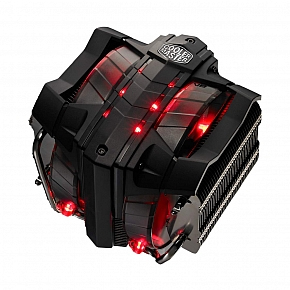 Cooler Master V8 Ver.2 Processore Refrigeratore 14 cm Nero, Rosso