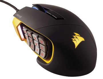 Corsair Scimitar PRO mouse Mano destra USB tipo A Ottico 16000 DPI