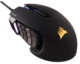 Corsair Scimitar PRO mouse Gaming Mano destra USB tipo A Ottico 16000 DPI