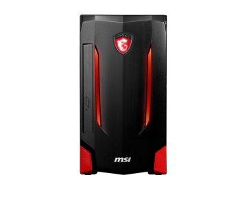 MSI Nightblade MI2-047EU Intel® Core™ i5 i5-6400 8 GB DDR4-SDRAM 1,13 TB HDD+SSD NVIDIA® GeForce® GTX 950 Windows 10 Home Desktop PC Nero, Rosso