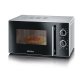 Severin MW 7862 forno a microonde Nero, Argento Solo microonde Superficie piana 20 L 700 W 2