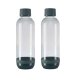 SodaStream 2 X WASSERMAXX PET-FLASKER 1L Bottiglia di carbonatazione 2