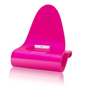 Konnet iCrado docking station per dispositivo mobile Magenta