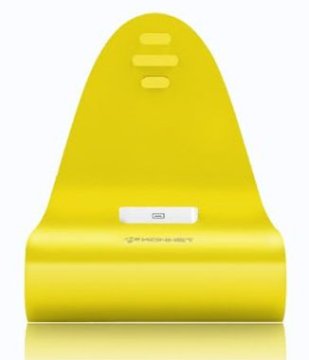 Konnet iCrado docking station per dispositivo mobile Giallo