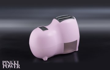 Reber 9250 RS grattugia e spiralizzatore elettrici Grattugia elettrica Metallo, Plastica Rosa