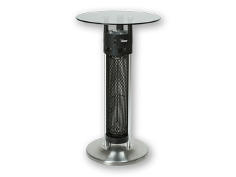 Bimar SE1600.EU stufetta elettrica Esterno Nero, Grigio, Argento 1600 W Riscaldatore di ambienti elettrico al quarzo
