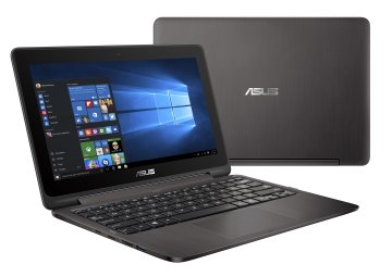 ASUS Vivobook Flip TP201SA-FV0010T Intel® Celeron® N3060 Ibrido (2 in 1) 29,5 cm (11.6") Touch screen HD 4 GB DDR3L-SDRAM 500 GB HDD Wi-Fi 5 (802.11ac) Windows 10 Home Grigio